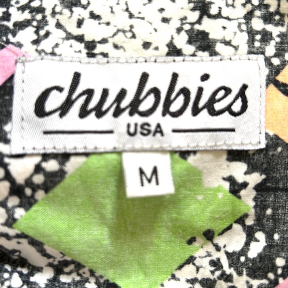 Chubbies Graphic Swim Shorts Summer Shorts 🩳 unlined, pockets, Y2K, 90’s unisex - Picture 5 of 6